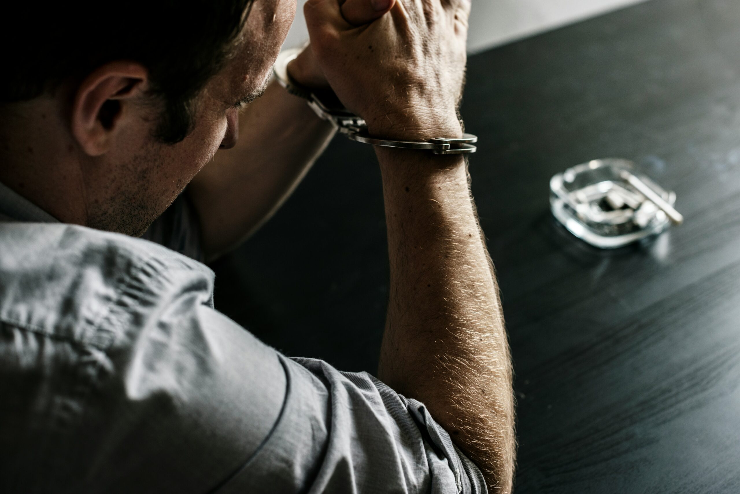 man arrested by police for DUI